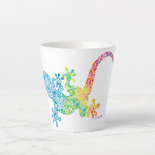 Gordie the Gecko Latte Mug