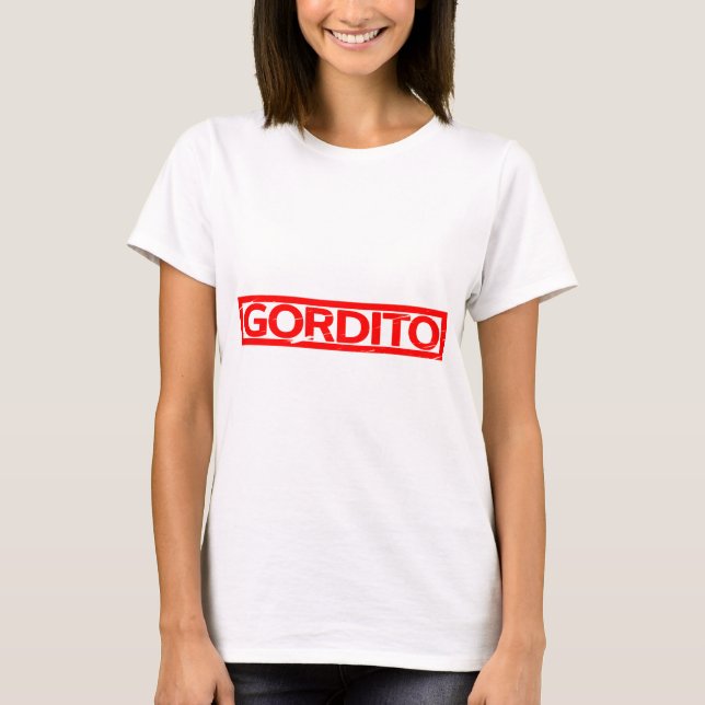 Gordito Stamp T-Shirt (Front)