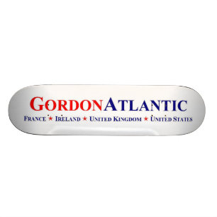 Gordon Atlantic Trans-Atlantic Logo Skateboard
