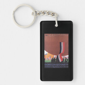 Gordon Bennett Hot-Air Balloon Race Key Ring
