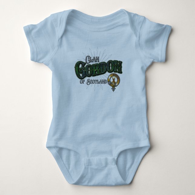 Gordon Clan Baby Bodysuit (Front)