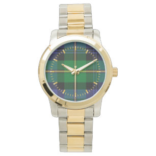 Gordon Clan Tartan Two-tone Watch