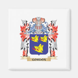 Gordon Coat of Arms - Family Crest Magnet
