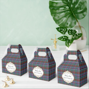 Gordon Dress Ancient Scottish Tartan Favour Box