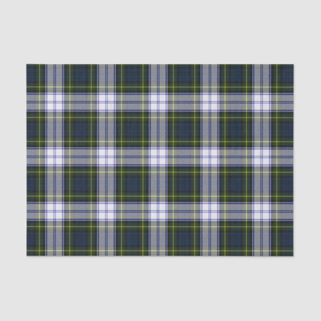 Gordon Dress Tartan Plaid Tissue Paper (Front)