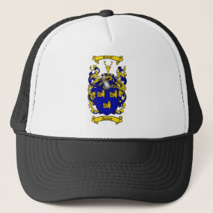 GORDON FAMILY CREST -  GORDON COAT OF ARMS TRUCKER HAT