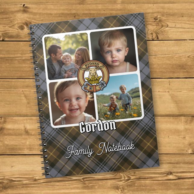 Gordon Family Photo Collage Notebook (Creator Uploaded)