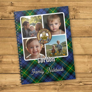 Gordon Family Photo Collage Notebook