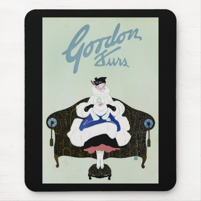 Gordon Furs Mouse Mat (Front)
