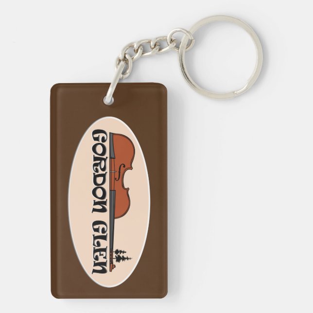Gordon Glen Keychain (Back)
