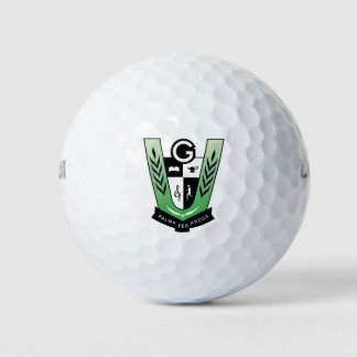 Gordon Graydon MSS Alumni Crest Palma Per Ardua Golf Balls