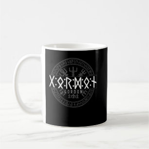 Gordon in Futhark Viking Runes Coffee Mug