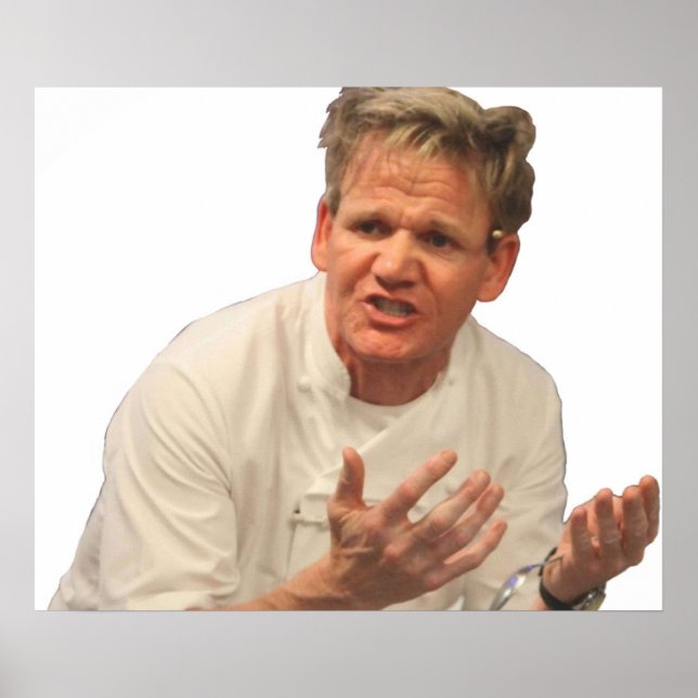 Gordon Ramsay Poster (Front)