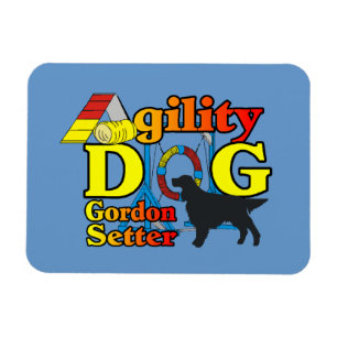 Gordon Setter Agility Magnet