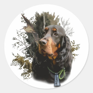 Gordon Setter  Classic Round Sticker