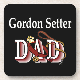 Gordon Setter Dad Coaster