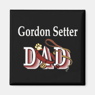 gordon setter dad Magnet