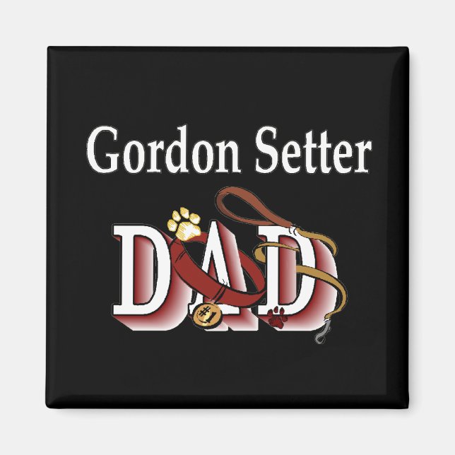 gordon setter dad Magnet (Front)