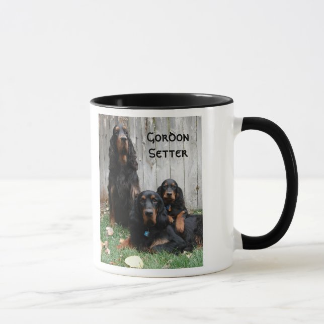 Gordon Setter Generations Ceramic Mug (Right)