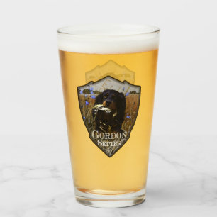 Gordon Setter    Glass