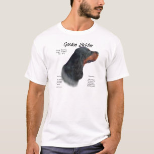 Gordon Setter History Design T-Shirt