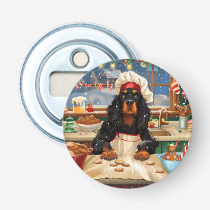 Gordon Setter Holiday Baking: Festive Christmas Bottle Opener