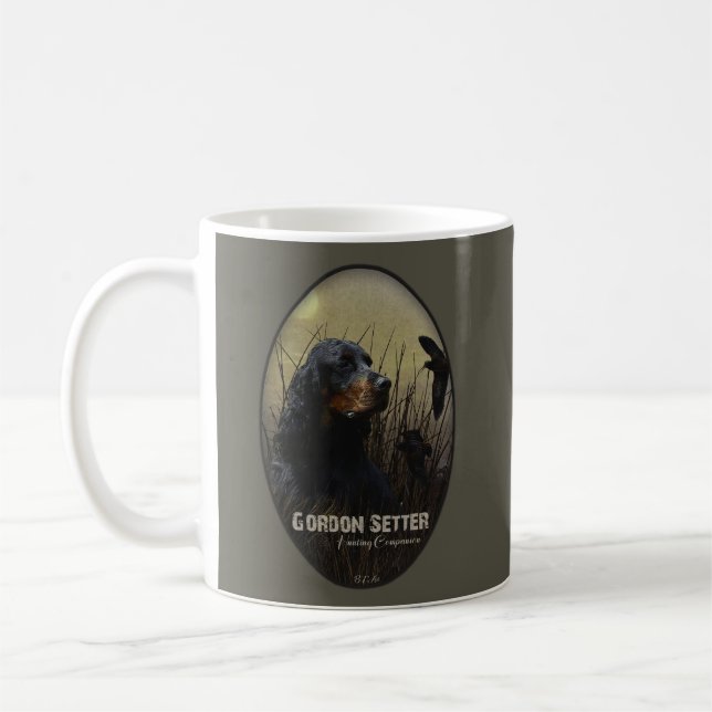 Gordon Setter , Hunting companion    Coffee Mug (Left)