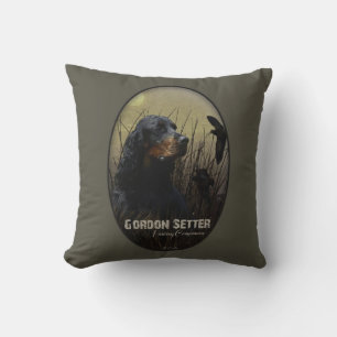 Gordon Setter , Hunting companion     Cushion