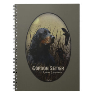Gordon Setter , Hunting companion Notebook
