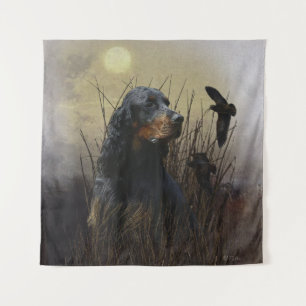 Gordon Setter , Hunting companion  Tapestry