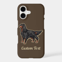 Gordon Setter Illustration