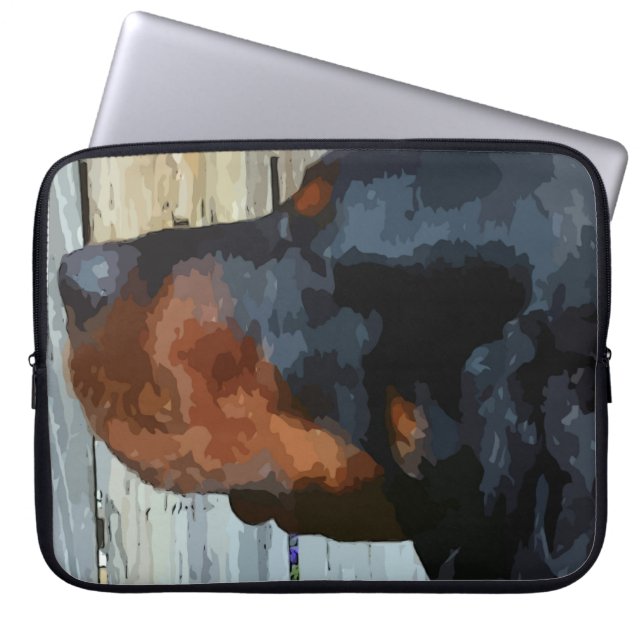 Gordon Setter Laptop Sleeve (Front)