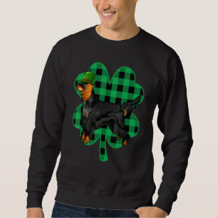 Gordon Setter Leprechaun St Patricks Day Lucky C Sweatshirt