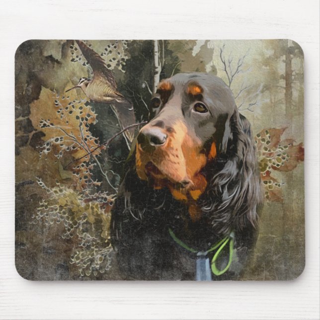 Gordon Setter  Mouse Mat (Front)