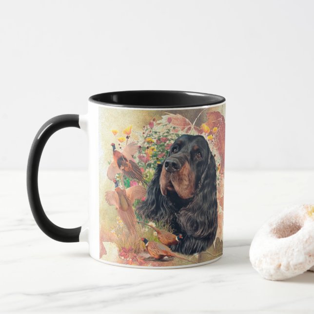 Gordon Setter Mug (With Donut)
