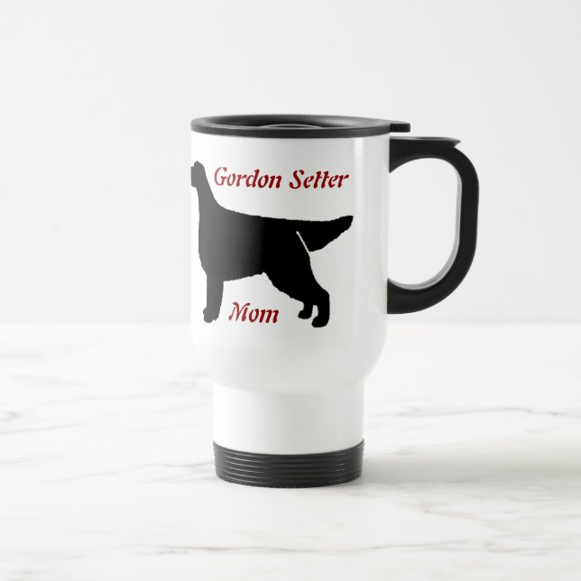 Gordon Setter Mum Aluminium Mug (Right)