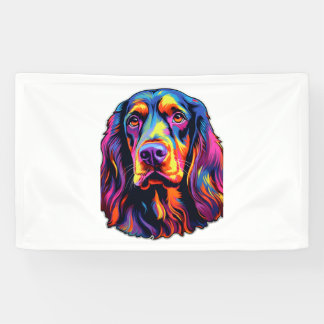 Gordon Setter Neon Design   Banner