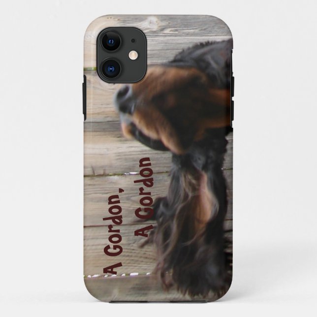 Gordon Setter Painting iPhone 5 Case (Back)
