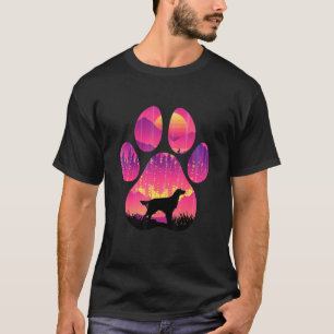 Gordon Setter Paw Mom Dad Dog  Women Men T-Shirt