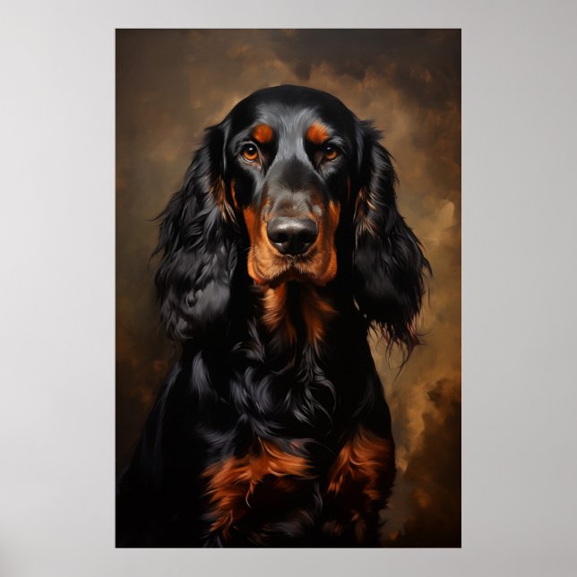 Gordon Setter Poster (Front)