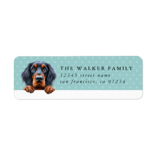 Gordon Setter Return Address Labels