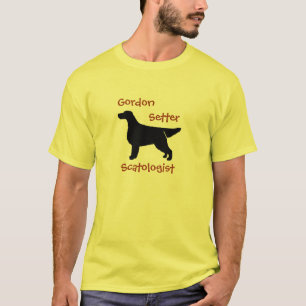 Gordon Setter Scatologist Cotton T-Shirt