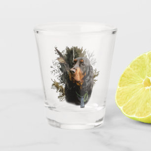 Gordon Setter  Shot Glass