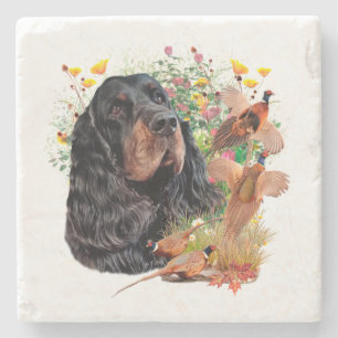 Gordon Setter Stone Coaster