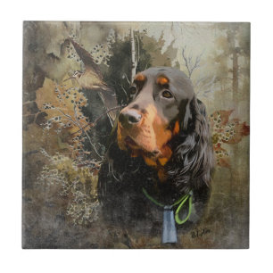 Gordon Setter  Tile