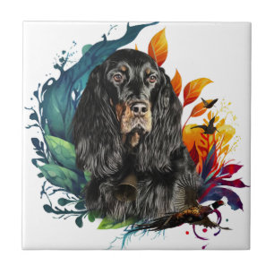 Gordon Setter Tile