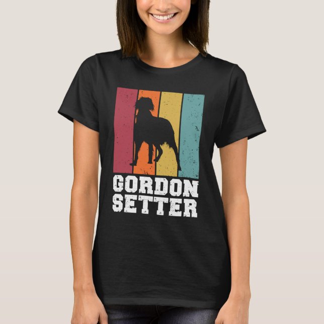 Gordon Setter Vintage  1 T-Shirt (Front)
