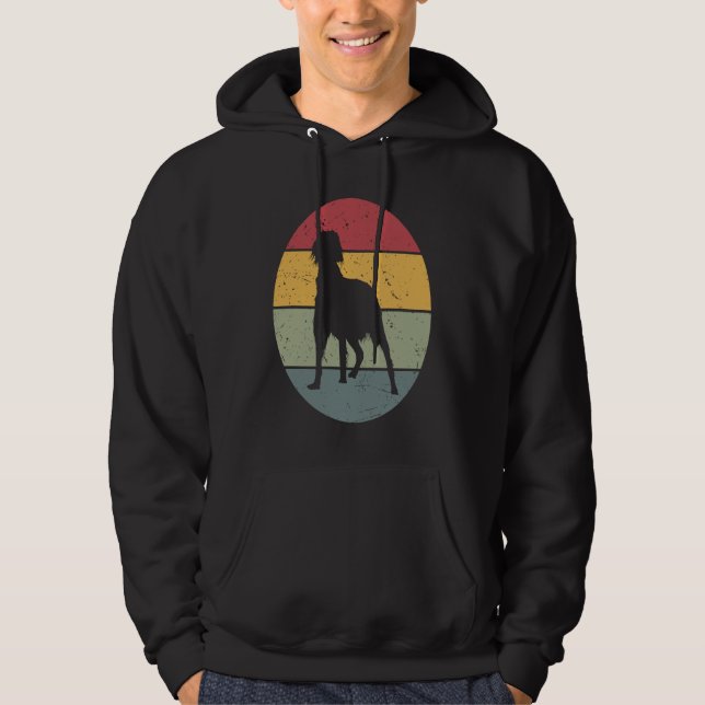 Gordon Setter Vintage Hoodie (Front)