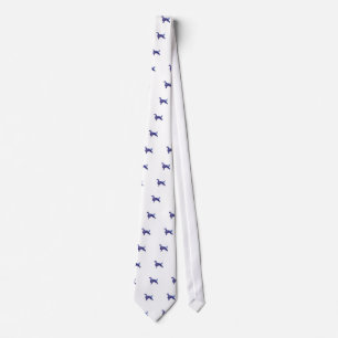Gordon Setter Watercolor Tie