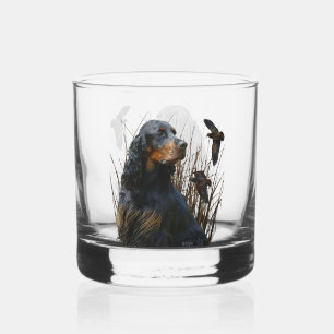 Gordon Setter  Whiskey Glass